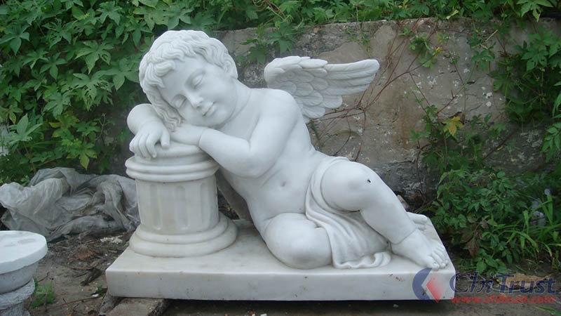 Angel Stone Figurine 004
